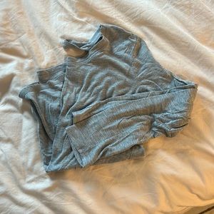 Athleta Long Sleeve Top Back CutOuts